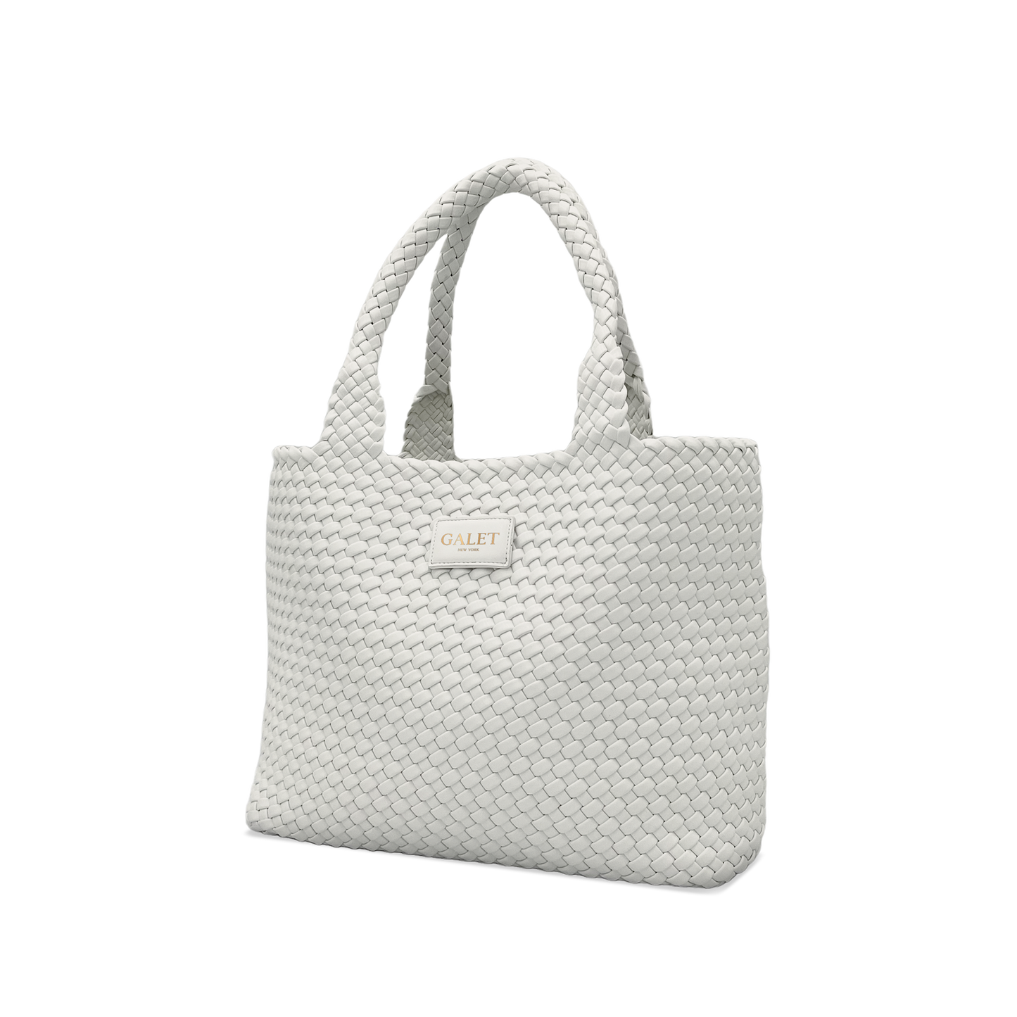 Woven Tote - Stone Beige