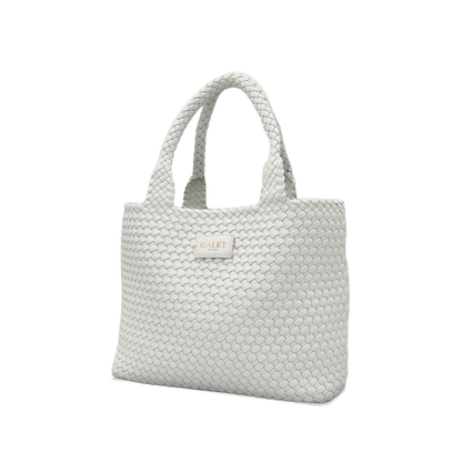 Woven Tote - Stone Beige