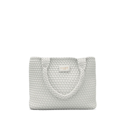 Woven Tote - Stone Beige