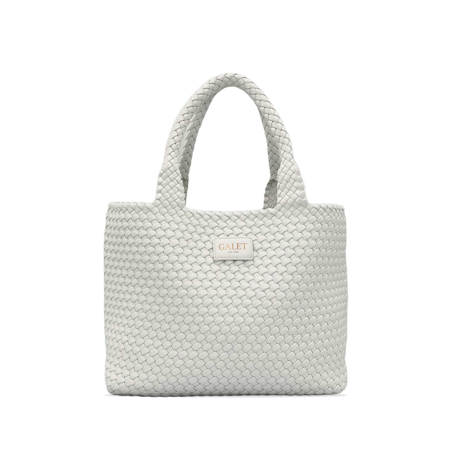 Woven Tote - Stone Beige