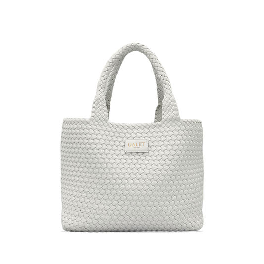 Woven Tote - Stone Beige