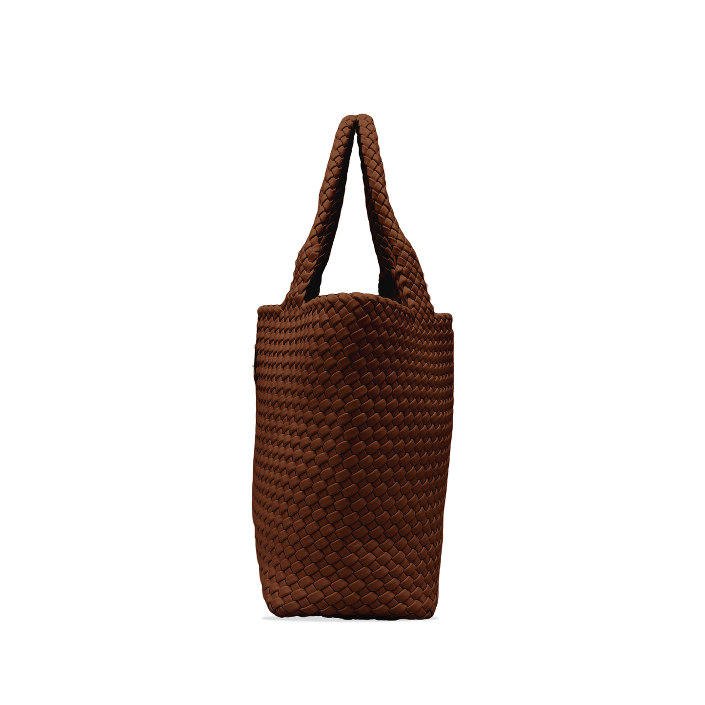 Woven Tote - Mocha Brown