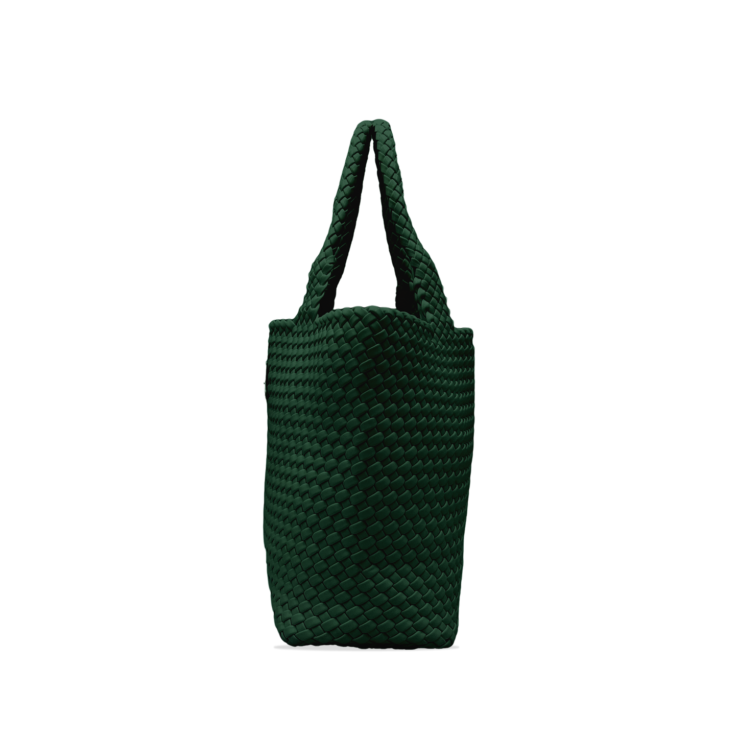 Woven Tote - Emerald Green