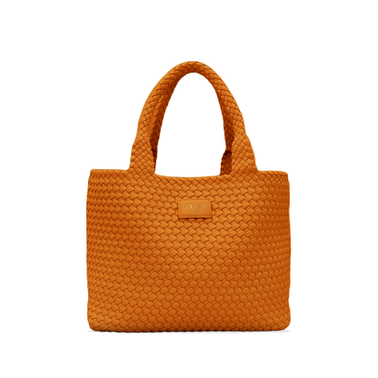 Woven Tote - Bright Orange