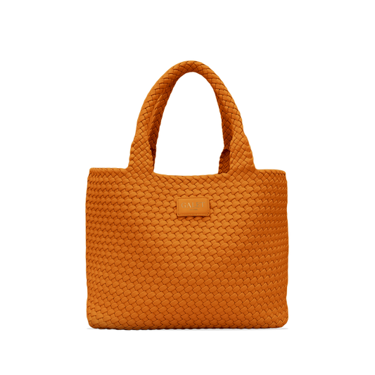 Woven Tote - Bright Orange