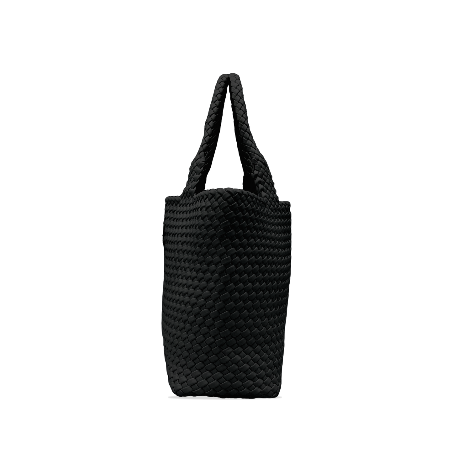 Woven Tote - Midnight Black