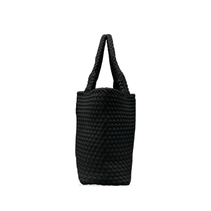 Woven Tote - Midnight Black