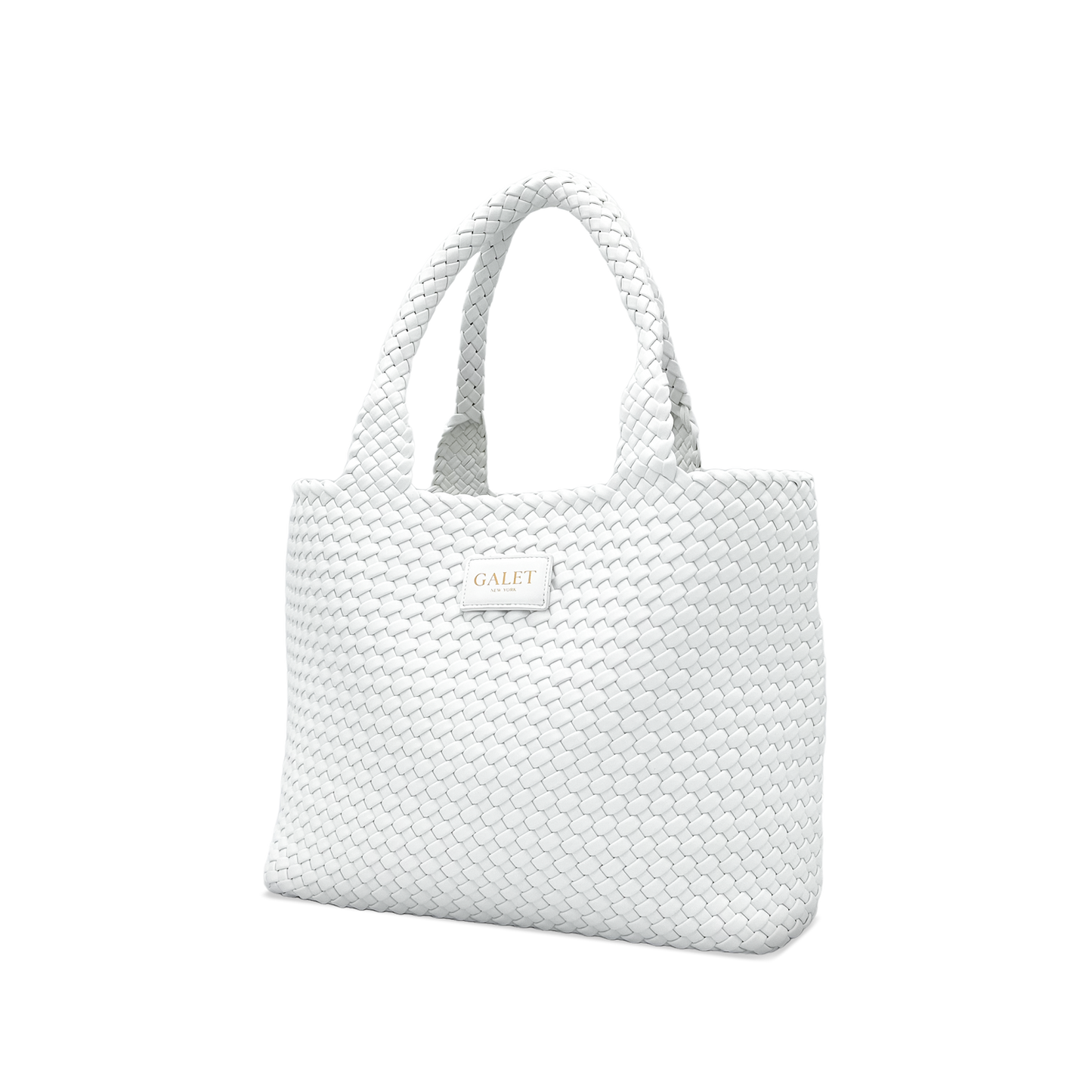 Woven Tote - Cloud White