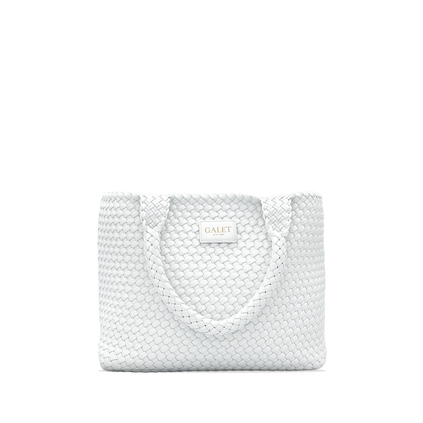 Woven Tote - Cloud White