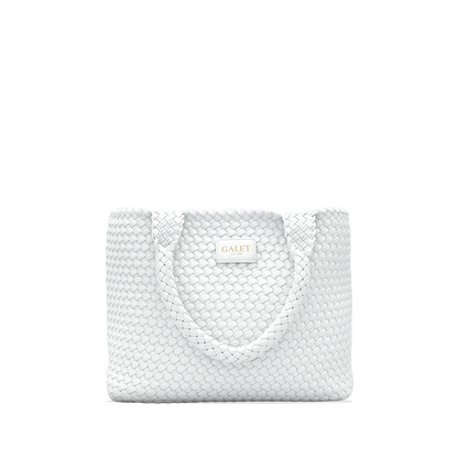 Woven Tote - Cloud White