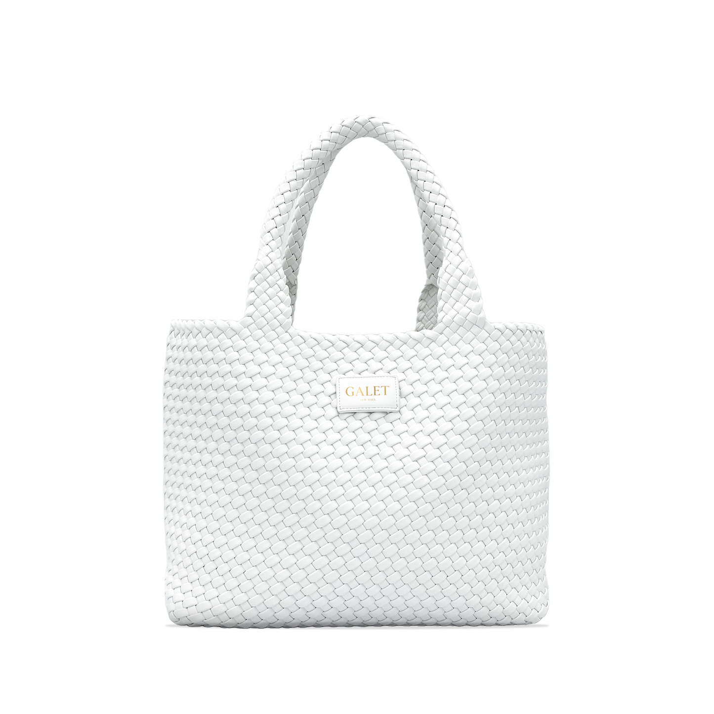 Woven Tote - Cloud White