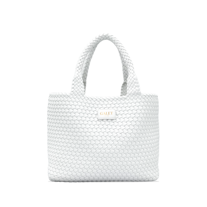 Woven Tote - Cloud White